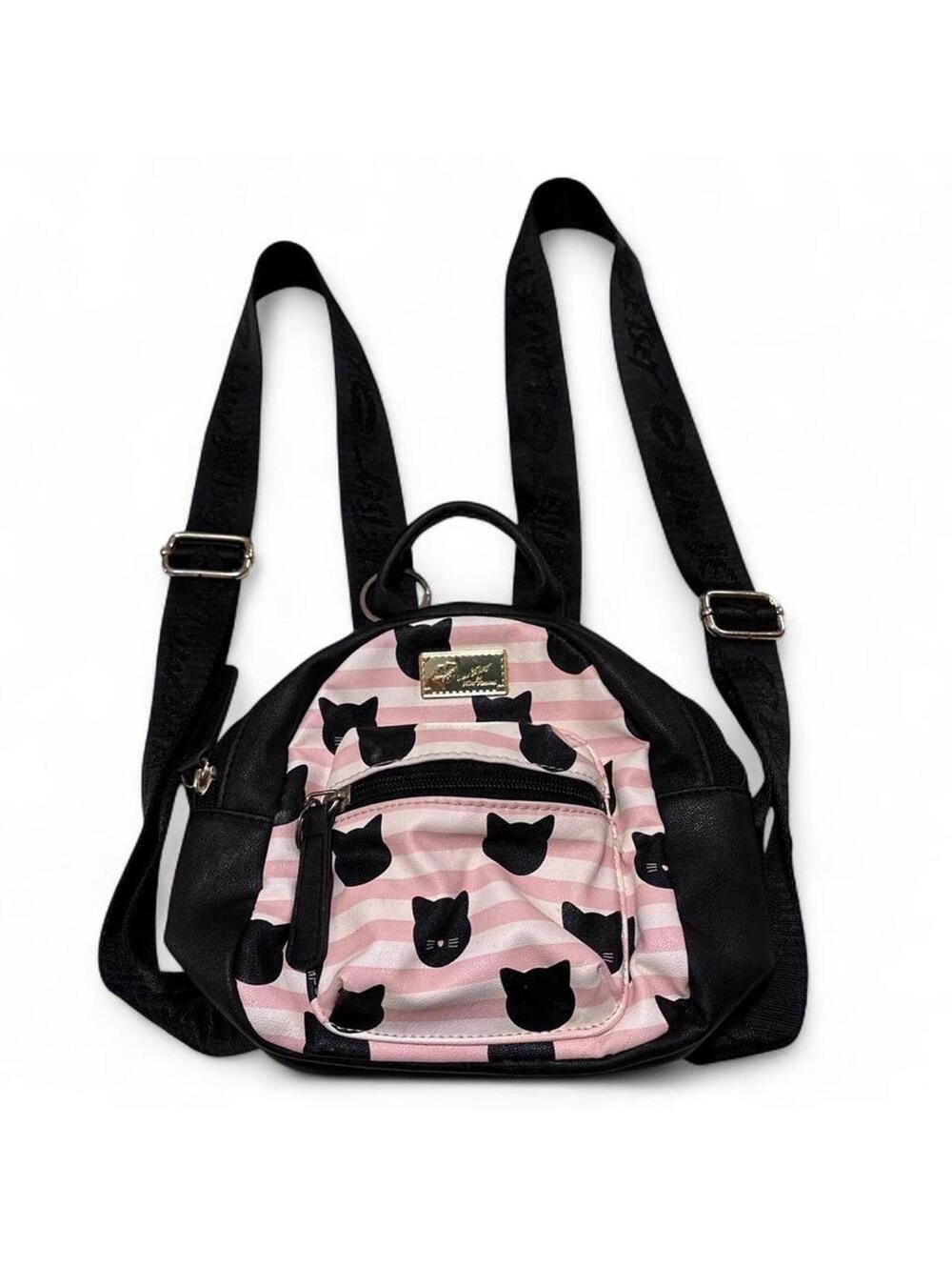 luv betsey cat mini pink